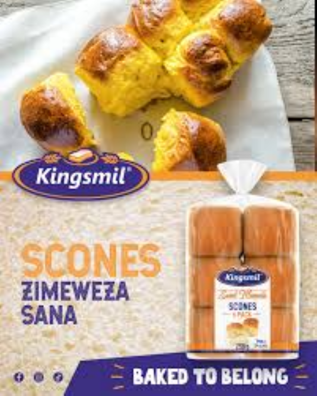 KINGSMIL SCONES 6PCS